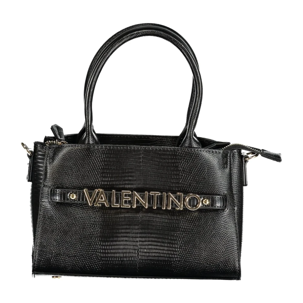 Valentino by Mario Valentino Zwarte leren tas met verstelbare band Black Dames