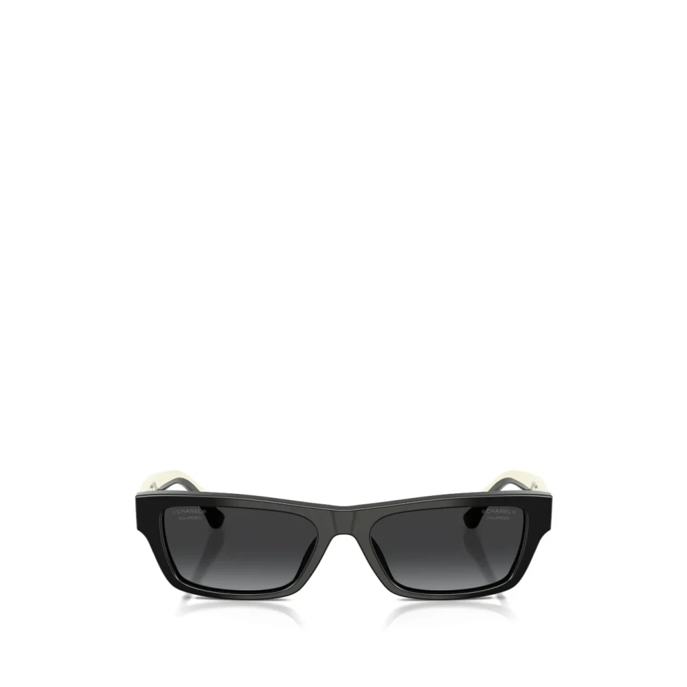 Chanel Ch5564b C501s8 Sunglasses - Female - Sunglasses - Black - 55 Mm - Accessories