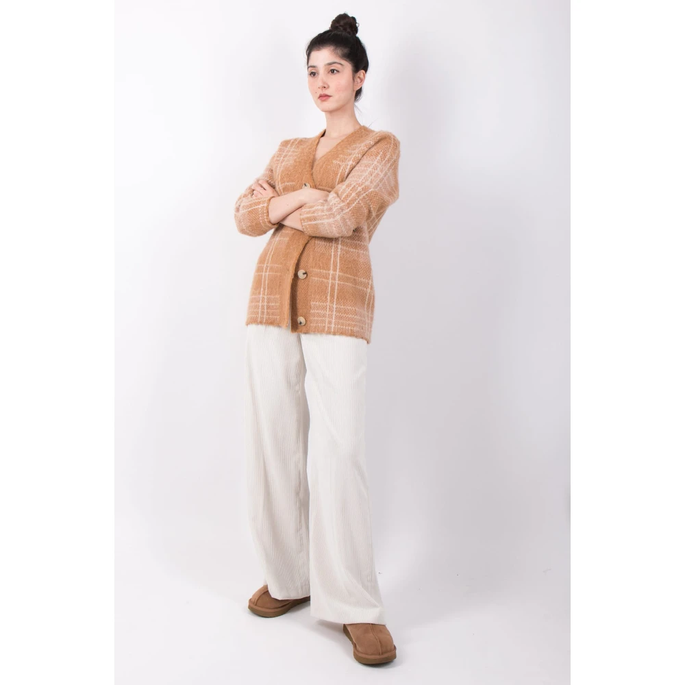 drykorn Offwhite Cordbroek 1902 132041 White Dames