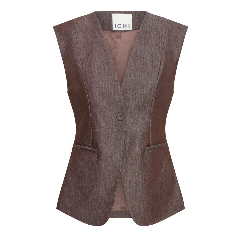 Ichi Damen Marron Anzugweste Jumi - Bild 2