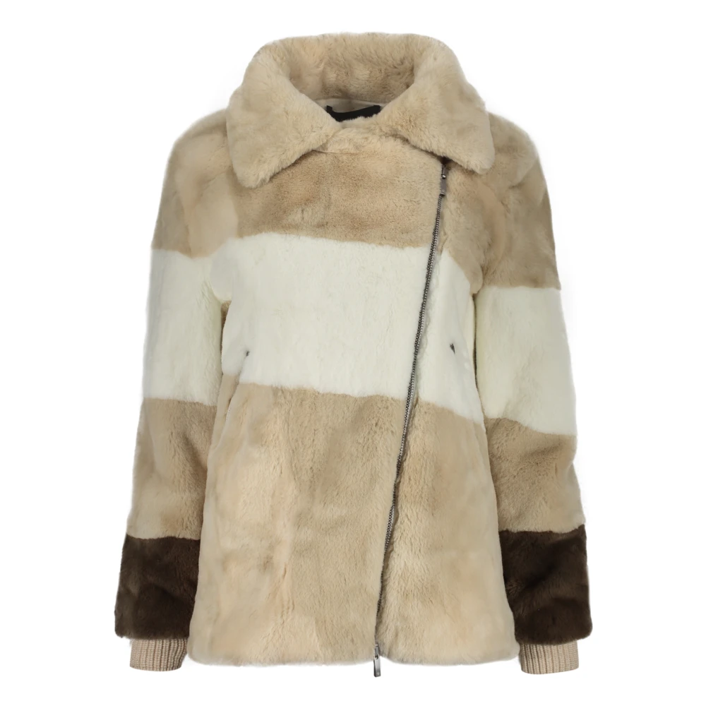 Jackets > Faux Fur & Shearling Jackets - - Lorena Antoniazzi - Modalova