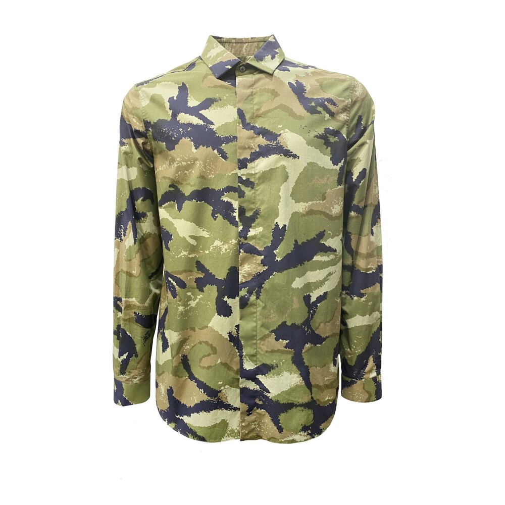 Camouflage discount shirt heren