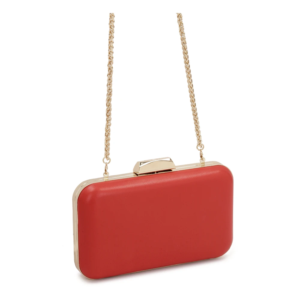 Kazar Rode zachte leren box tas Red Dames