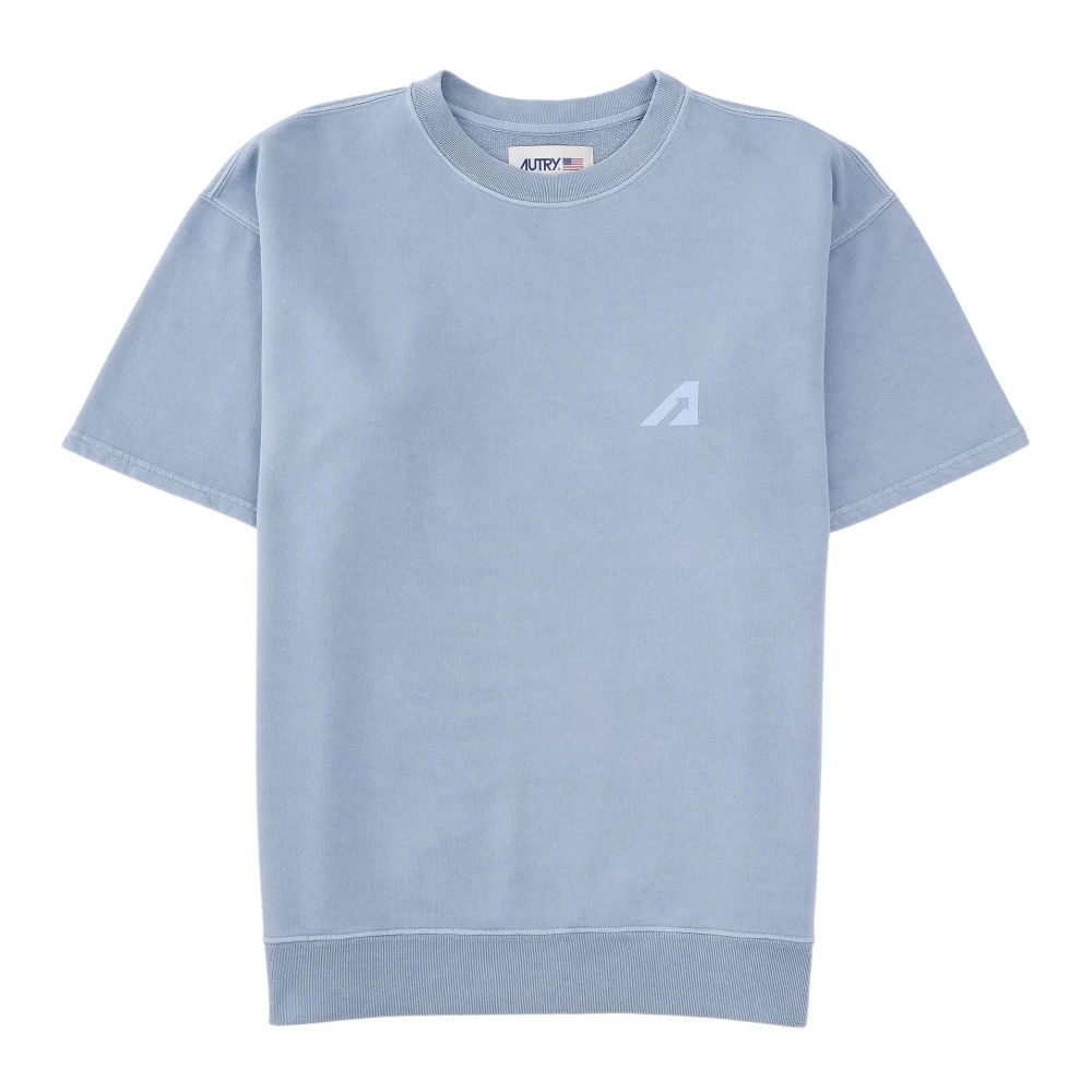 Autry Roze Streetwear Sweatshirt Main Man Blue Dames
