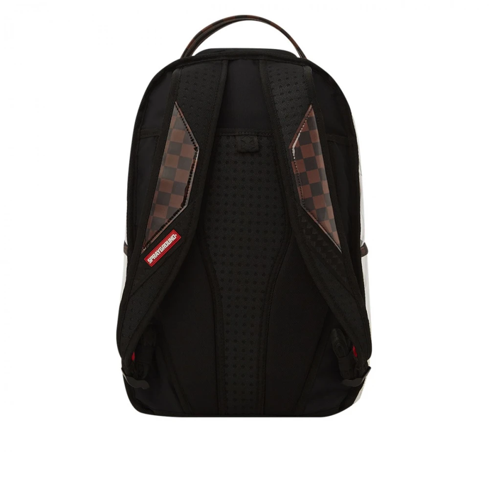 Sprayground Clear Brown Check Rugzak Brown Unisex