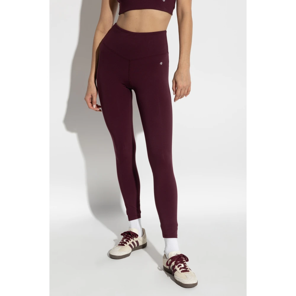 Anine Bing Leggings Blake uit de Sport-collectie Red Dames