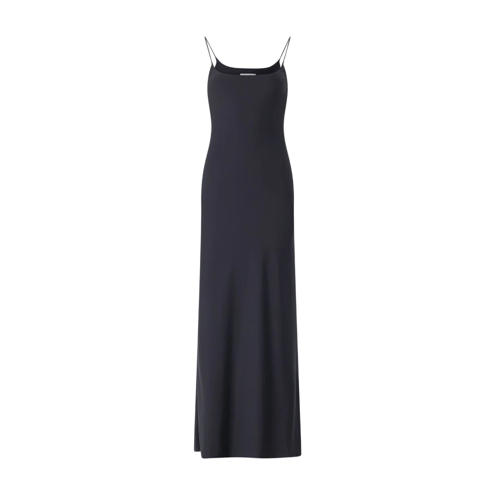 Mm6 Maison Margiela Women's Black Strappy Maxi Dress - Maxi Dresses - S - Dresses