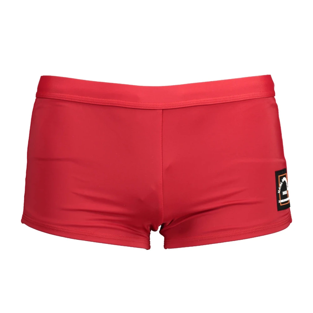 Karl Lagerfeld Men's Red Beachwear Costume Bottom Part