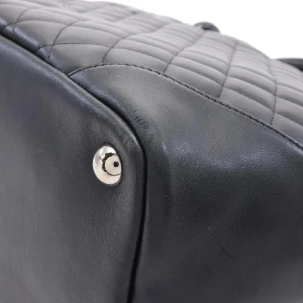 Chanel Vintage Pre-owned Fabric chanel-bags Black Dames