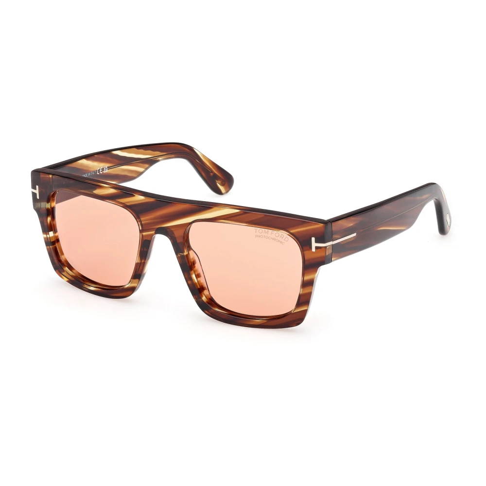 Tom Ford Unisex Marrone Occhiali Da Sole Fausto Ft0711 53E
