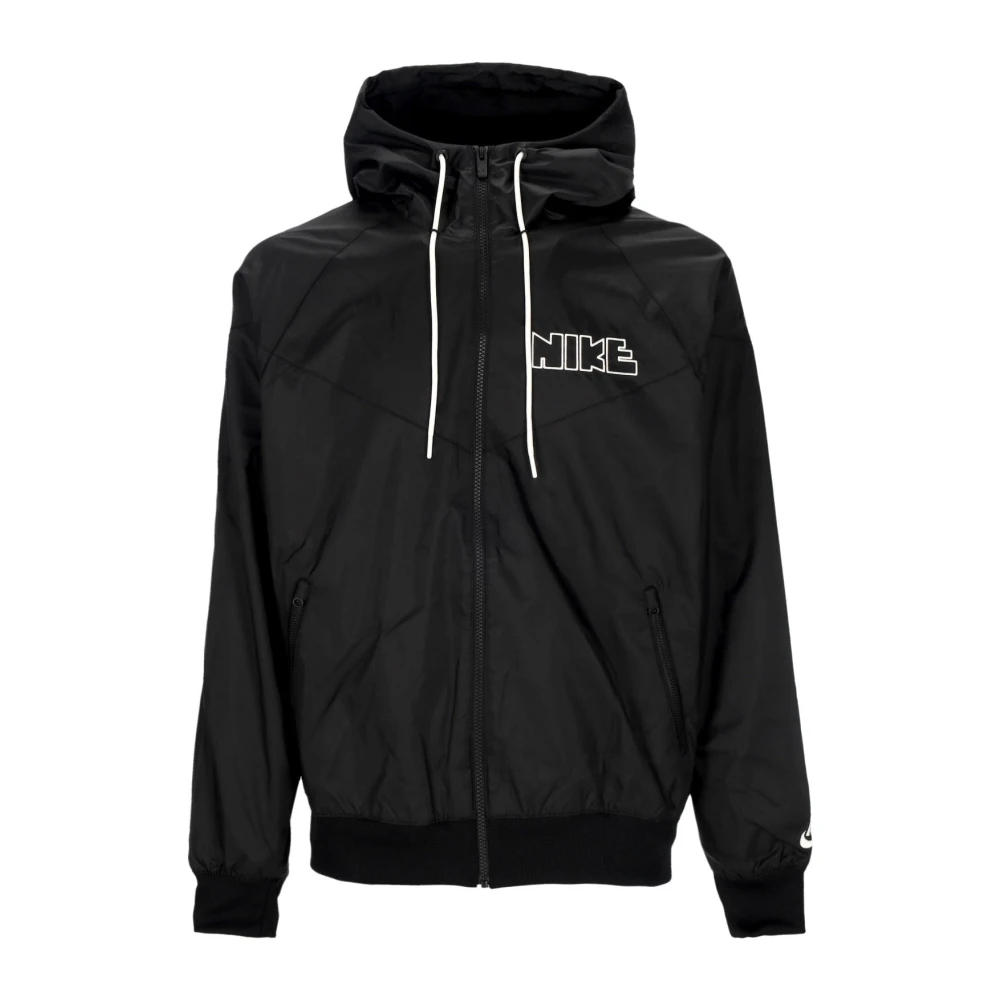 Nike Men's Black Training Jackets, Xl, Windrunner Woven Windbreaker Jacket