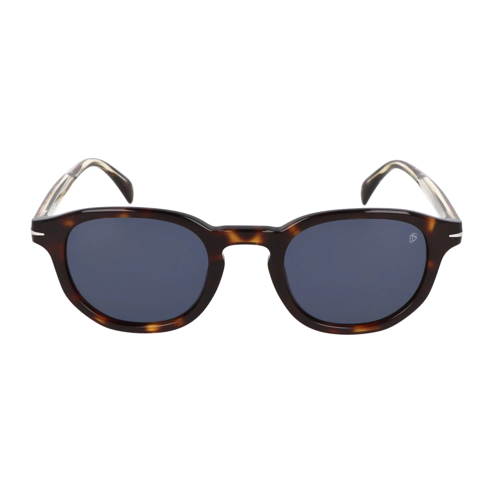 Eyewear By David Beckham Unisex Brown Sunglasses, 49 Mm, Retro-Inspired Sunglasses Db 1007/S
