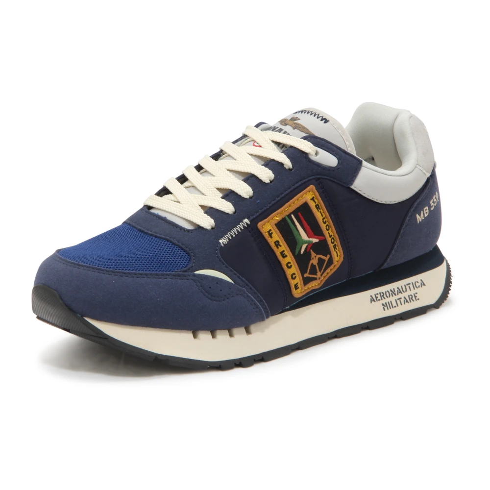 Aeronautica Militare 251Sc292Ct3331 Sneakers Heren Schoenen Blauw