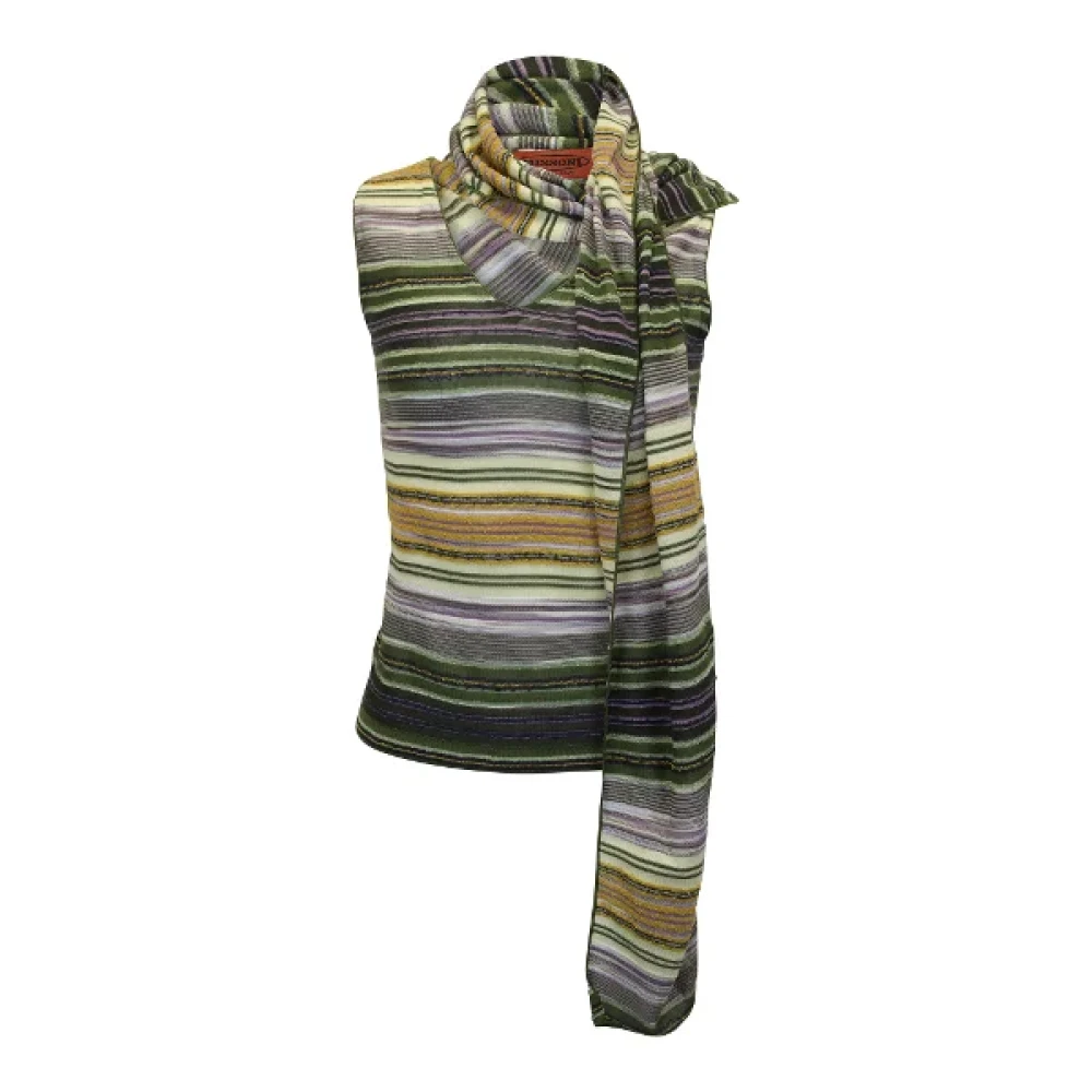 Missoni Pre-owned Fabric tops Green Dames