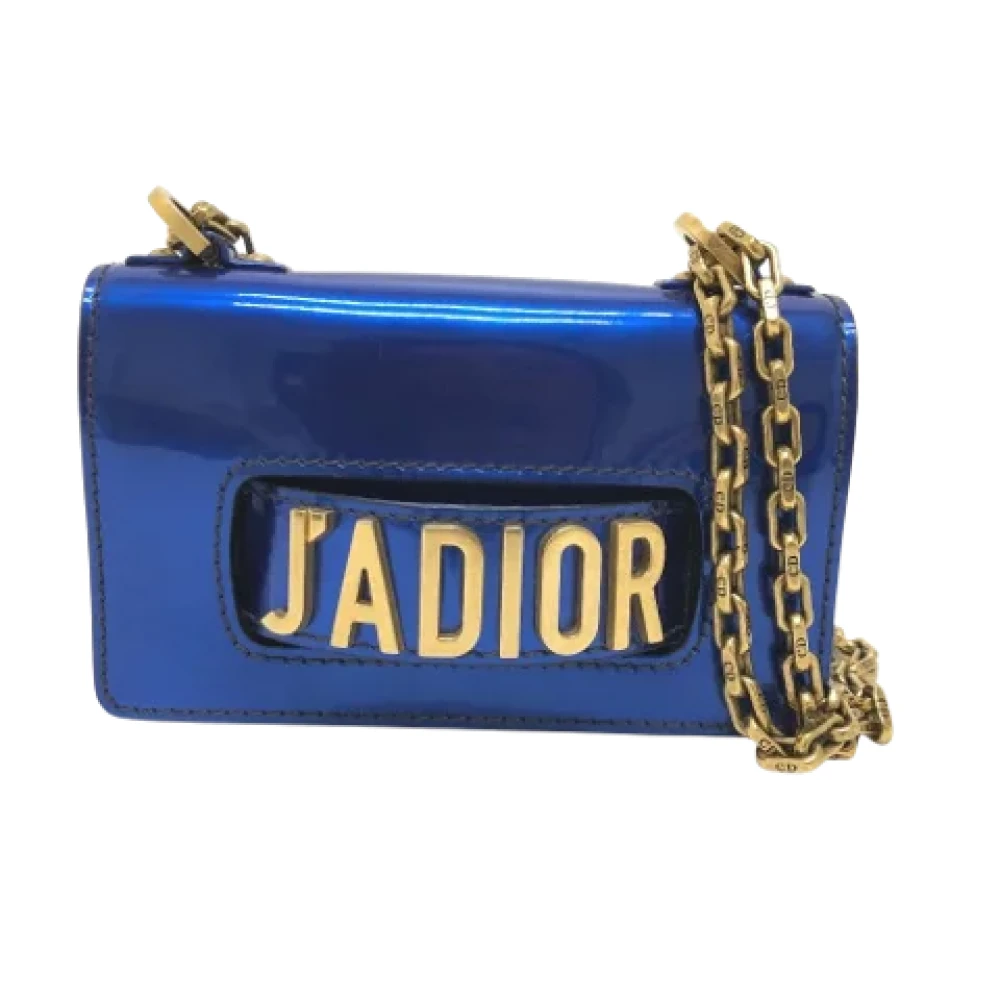 Dior Vintage Pre-owned Fabric dior-bags Blue Dames