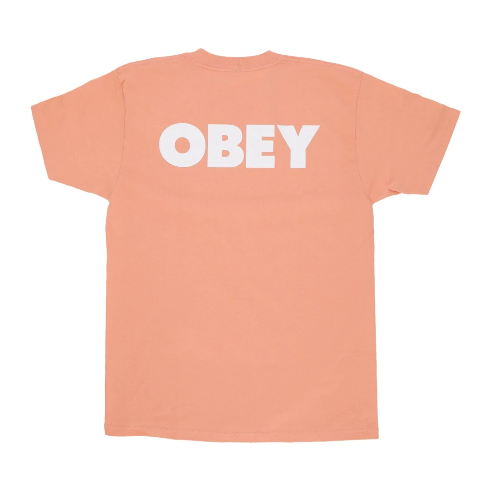 Obey Klassieke Citrus Heren T-shirt Pink Heren