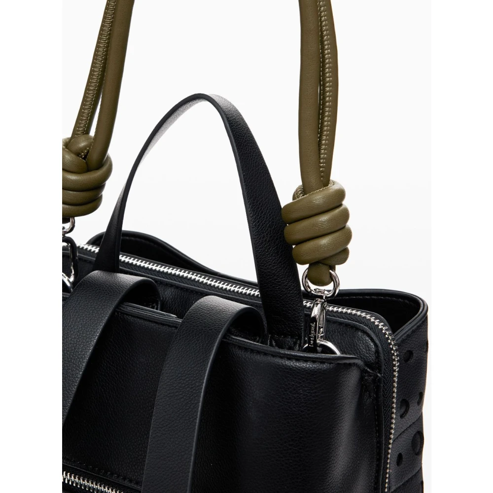 Desigual Stijlvolle Rugzak Black Dames