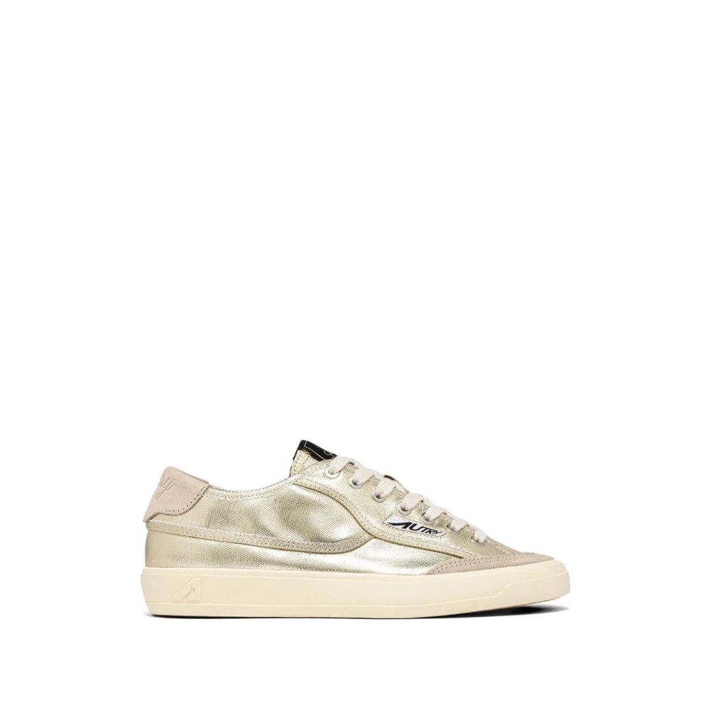 Autry Flat Shoes - Female - Sneakers - Beige - 3 Uk - Shoes