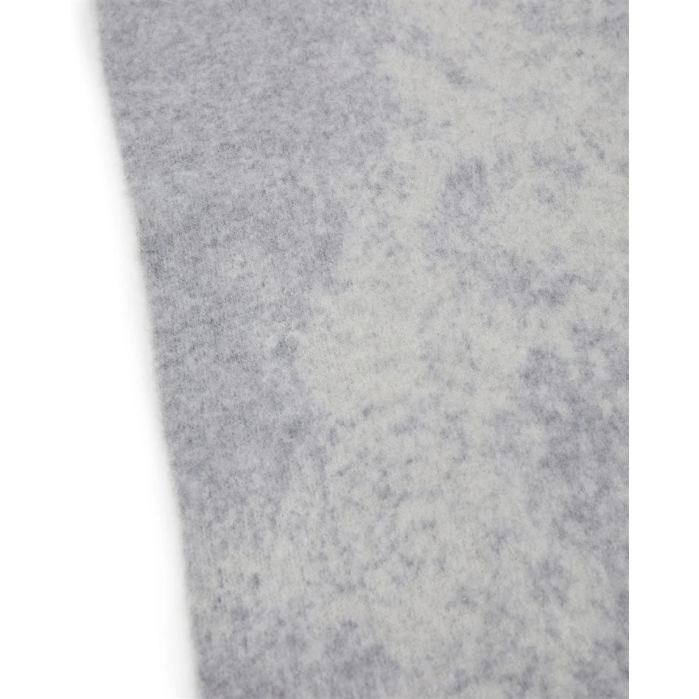 Iceberg Gebreide sjaal met jacquard vakmanschap Gray Dames