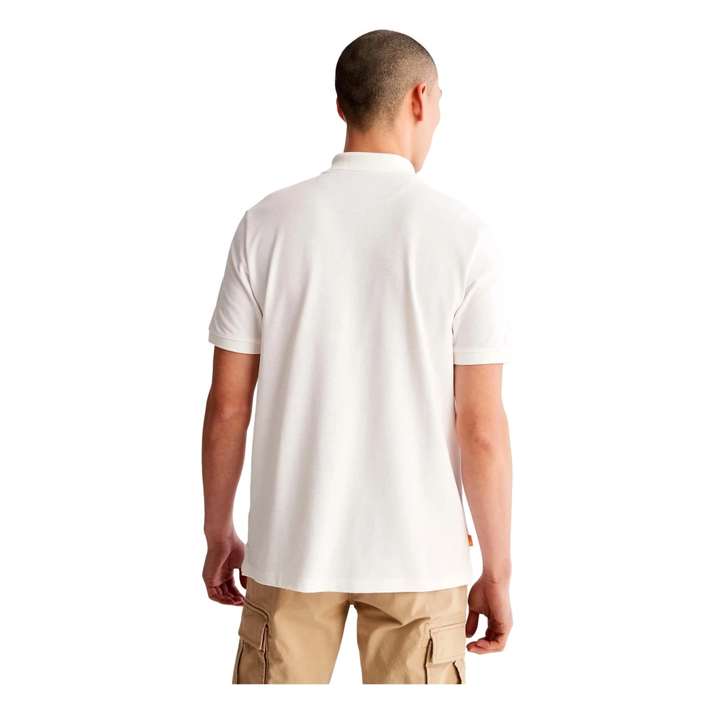 Timberland Polo met korte mouwen White Heren