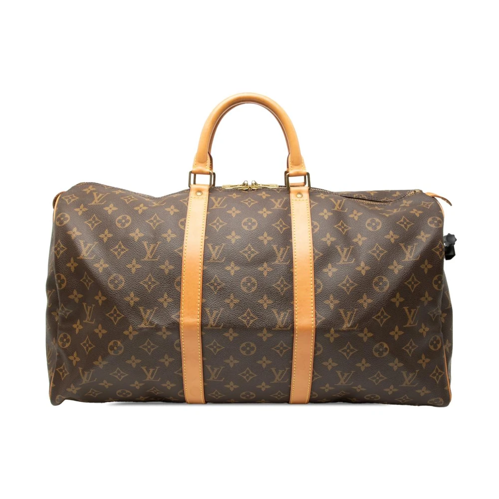 Louis Vuitton Vintage Women's Brown Pre-Owned Travel Bag