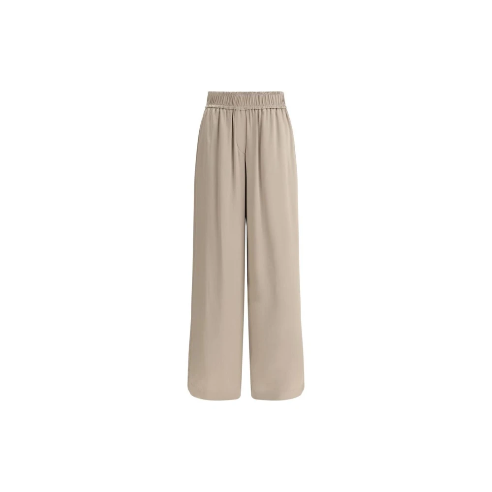 Trousers > Wide Trousers - - Brunello Cucinelli - Modalova