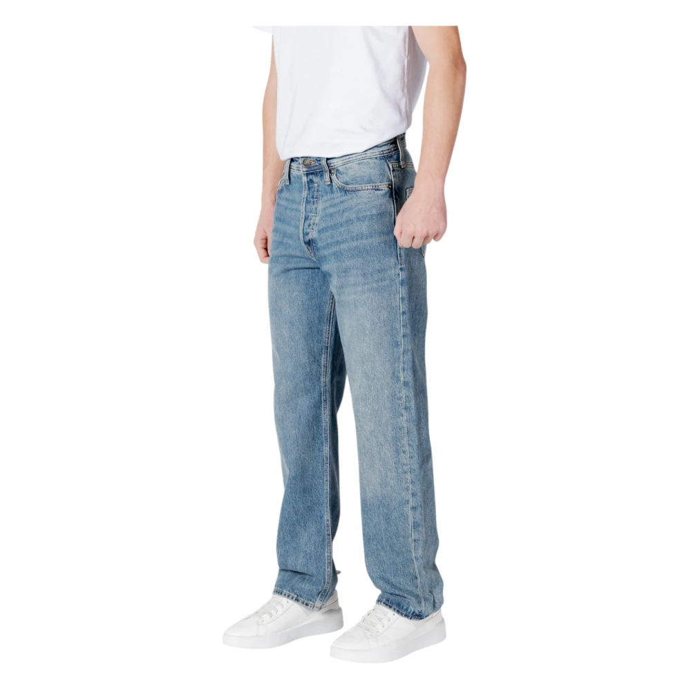 jack & jones Lichtblauwe Rits Voorzak Jeans Blue Heren