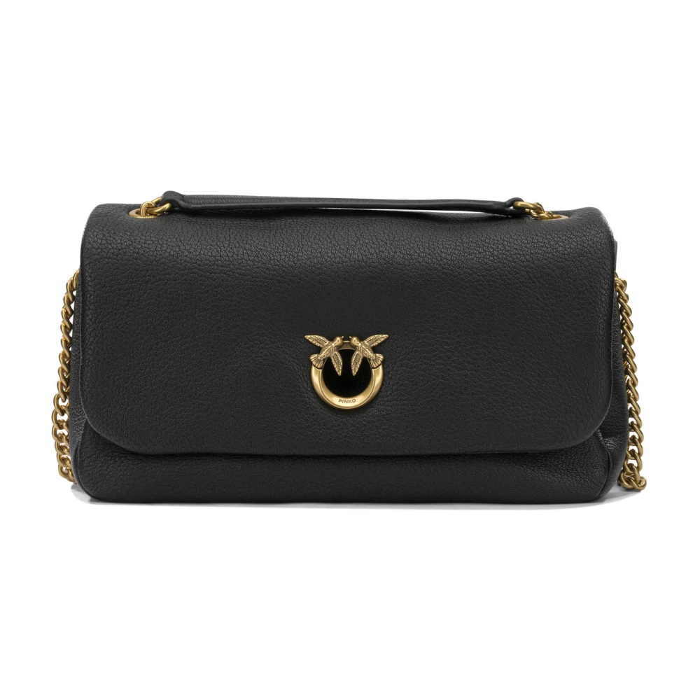 Pinko Donna Nero - Click Soft Horizontal Chain - Bags - One Size