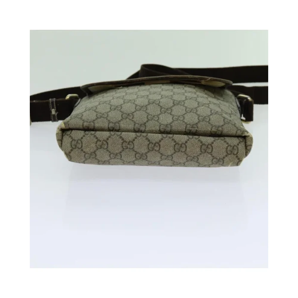 Gucci Vintage Pre-owned Canvas gucci-bags Beige Dames