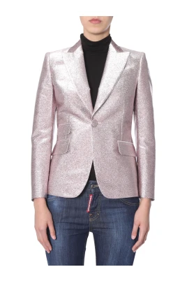 Gold Rose Smoking Jacket Lurex