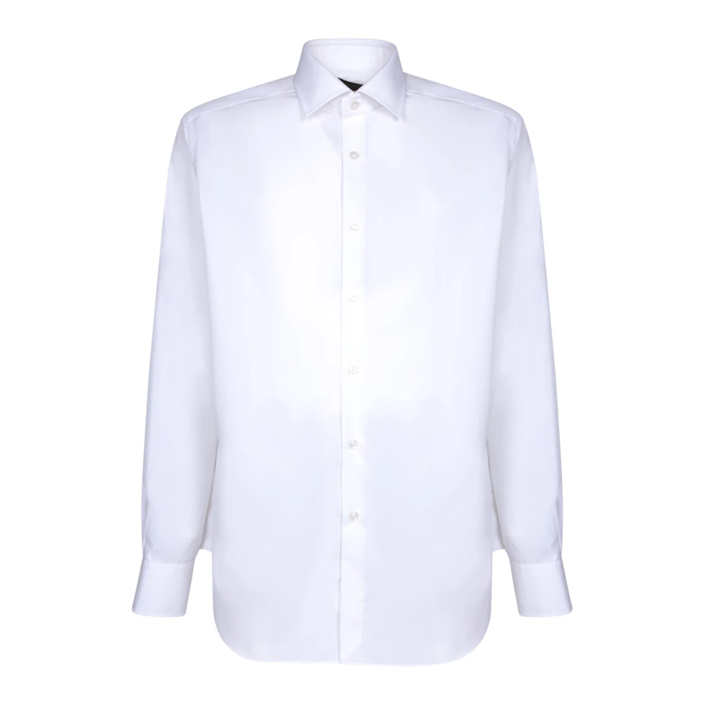 Dell'oglio Witte T-shirts & Polos voor Mannen White Heren