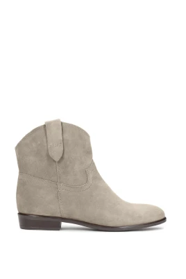 Dam beige stövlar