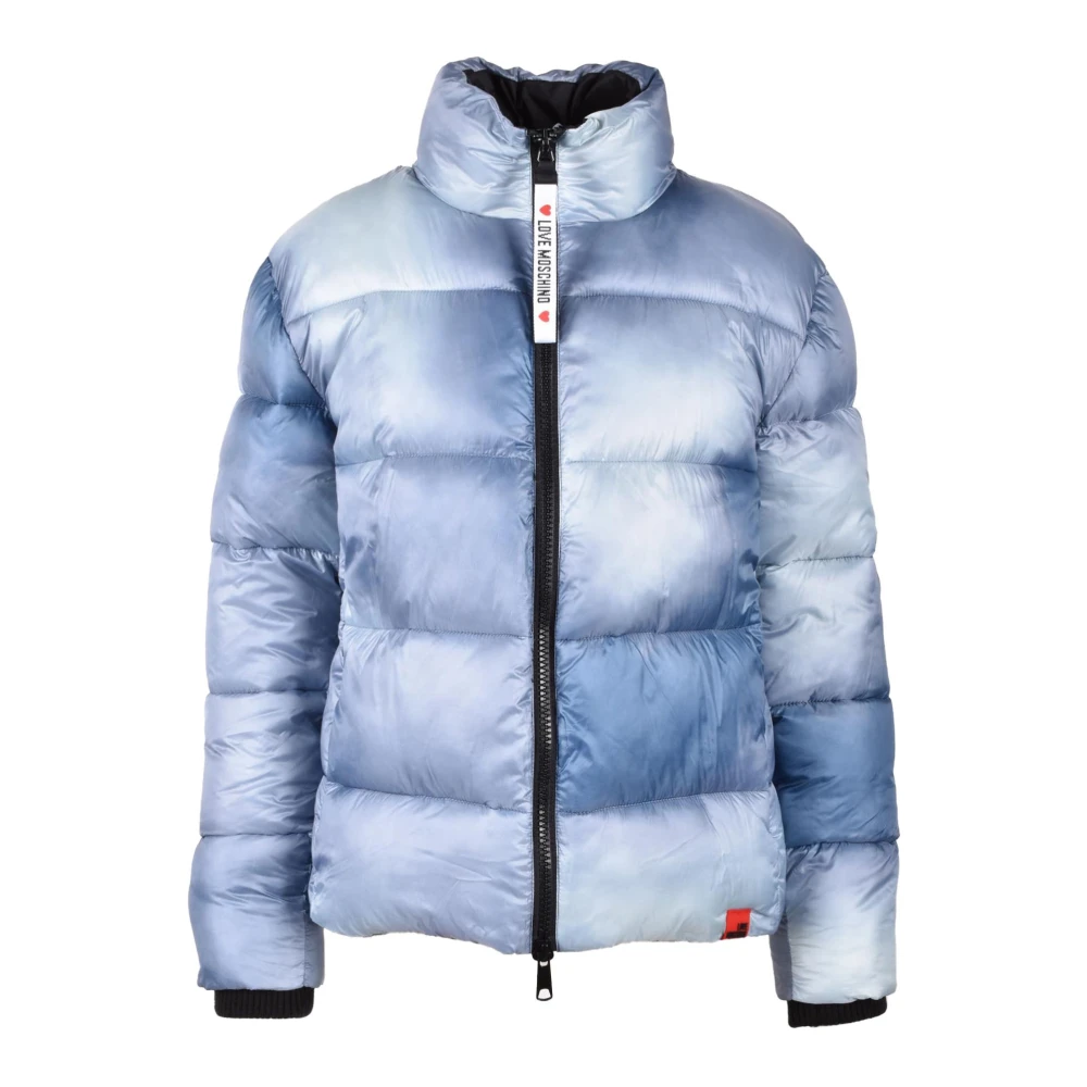 Love Moschino Stijlvolle polyester bovenkleding Blue Dames