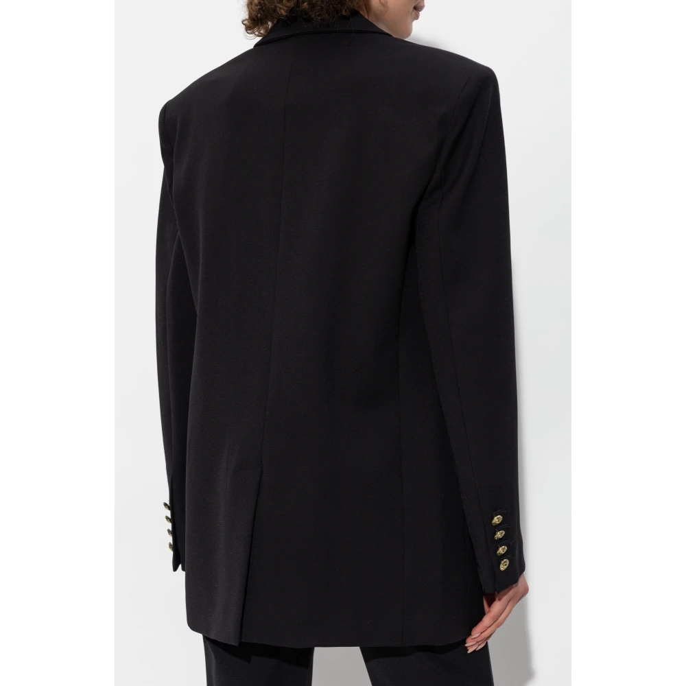 Versace Jeans Couture Blazer met riem Black Dames