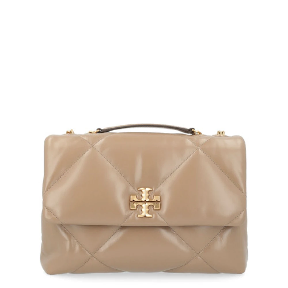 TORY BURCH Diamantquilted Taupe Eiken Beddengoed Brown Dames