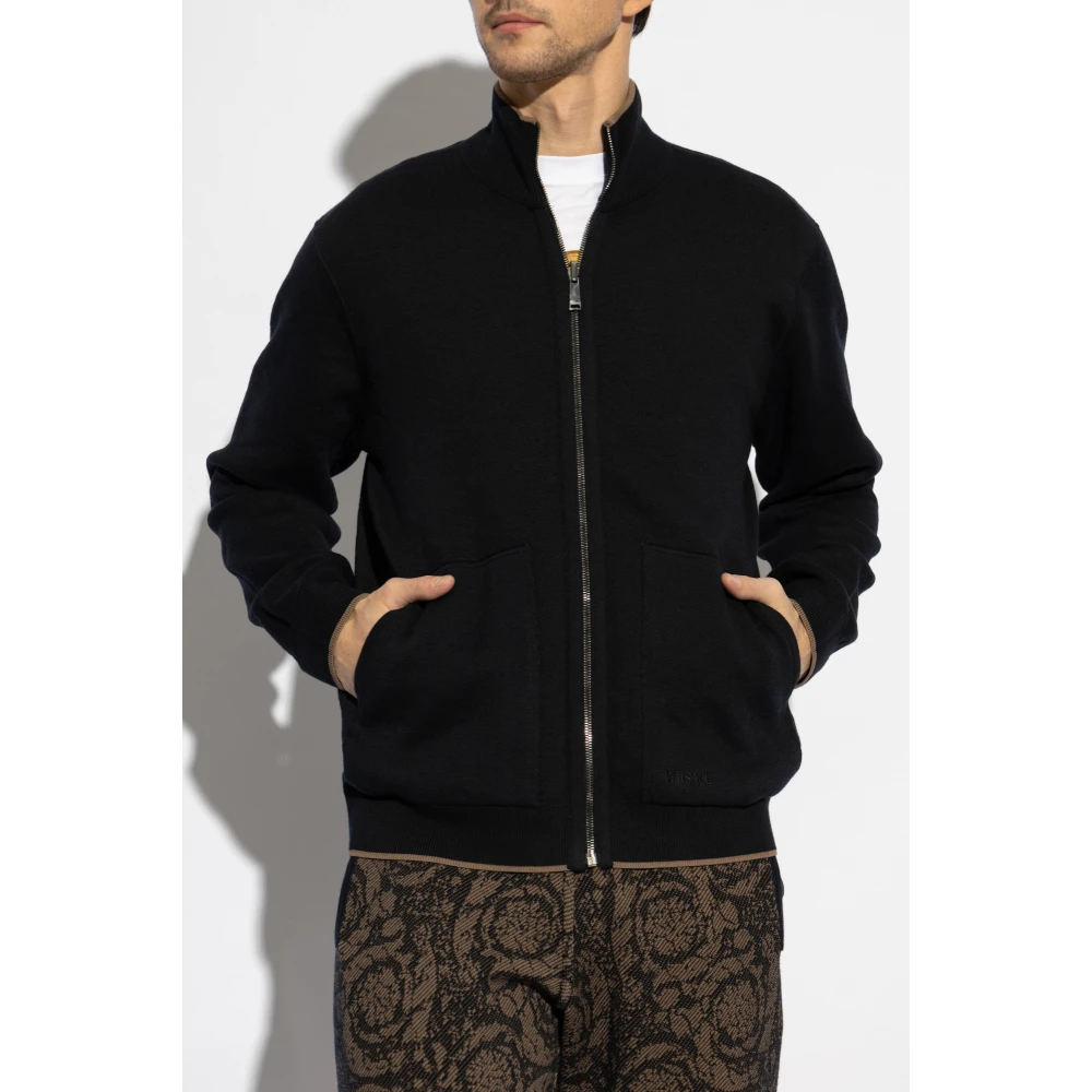Versace Omkeerbaar sweatshirt Brown Heren