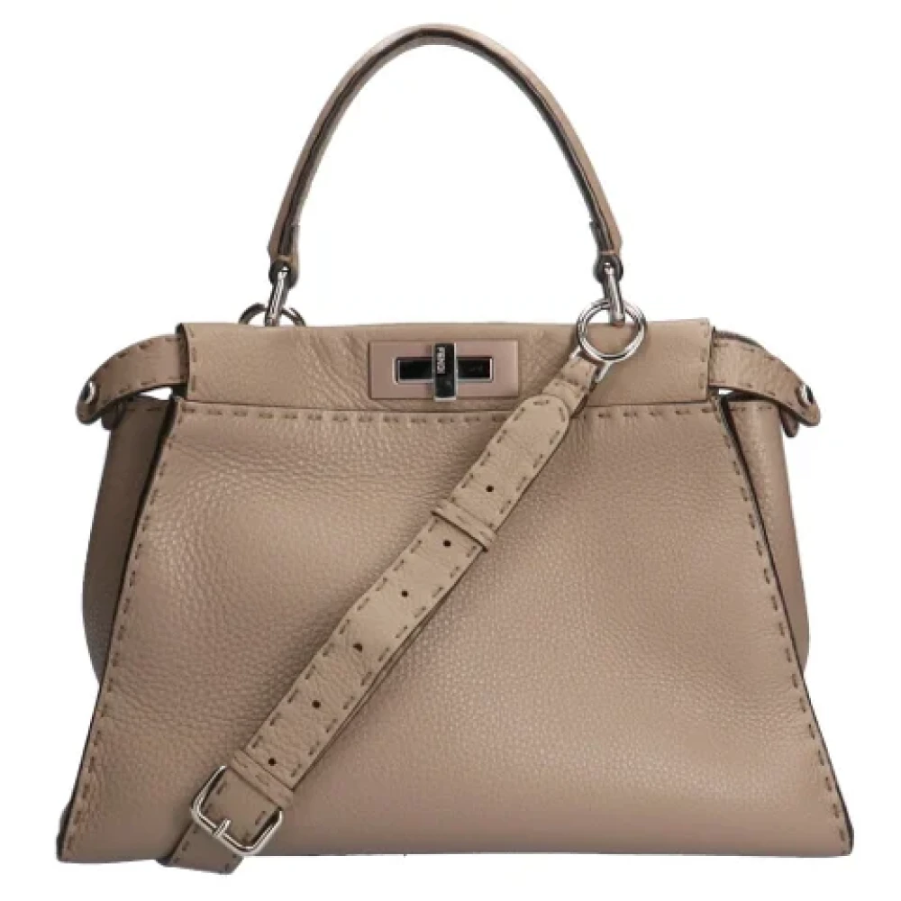 Fendi Vintage Pre-owned Fabric fendi-bags Gray Dames