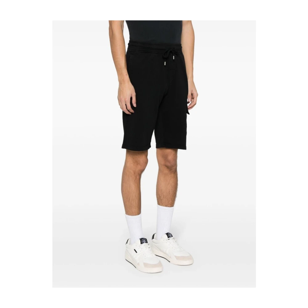 C.P. Company Zwarte Denim Shorts voor Mannen Black Heren