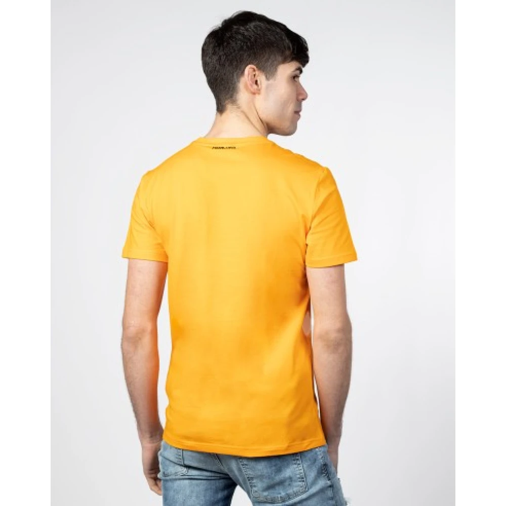 Antony Morato Heren Katoenen T-Shirt Orange Heren