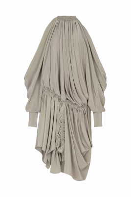 draped-silk-crepe-dress