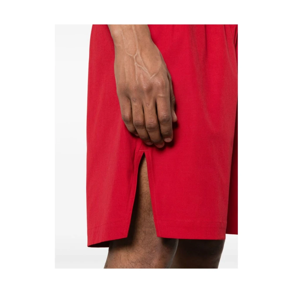 Rick Owens Casual Shorts Red Heren
