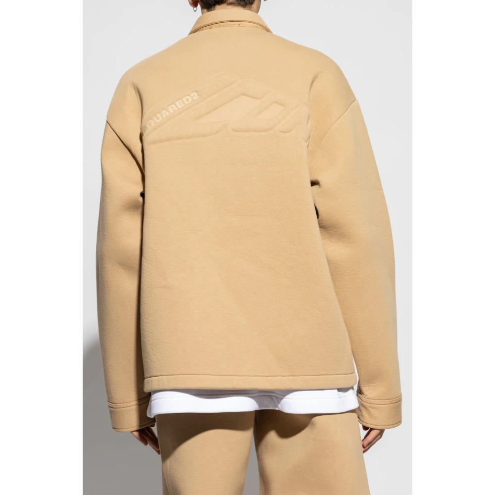 Dsquared2 Jas met zakken Beige Heren