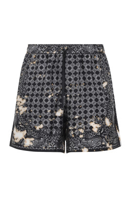 bermudas-noirs-en-soie-pour-hommes