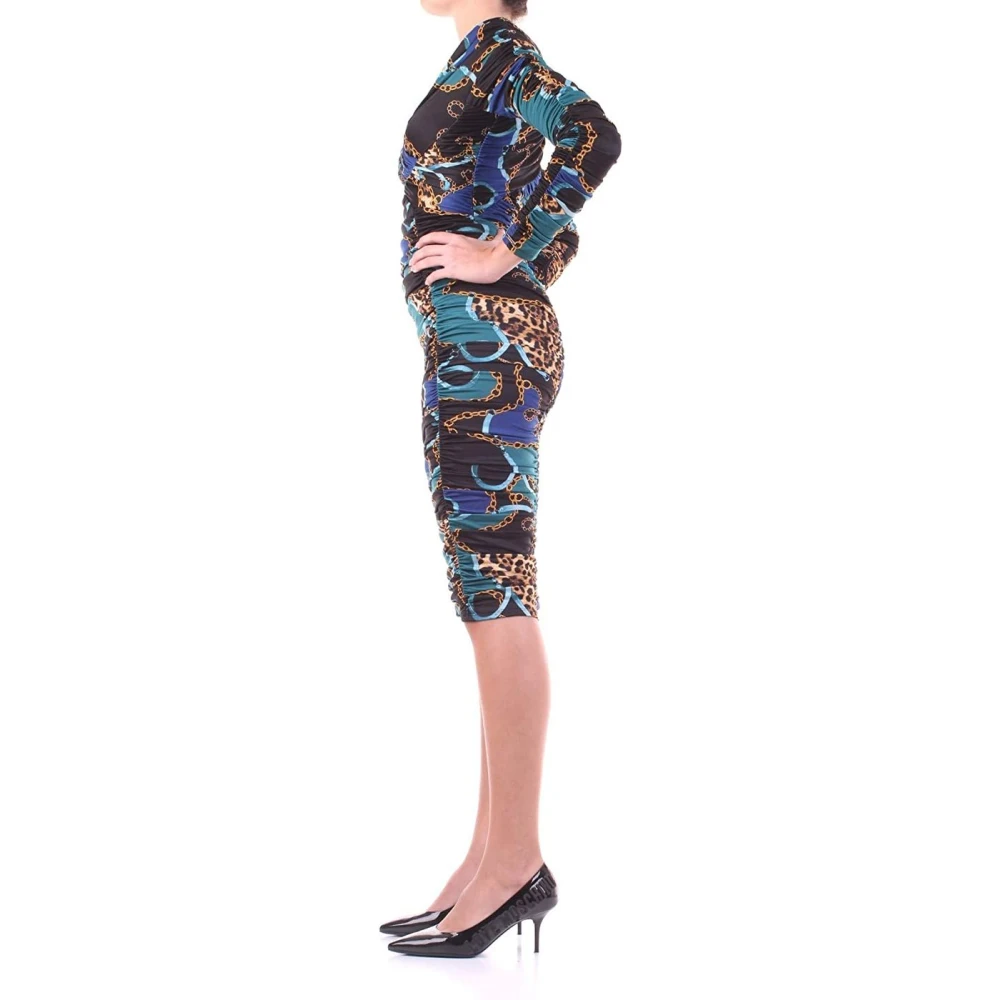 Guess Elegante Midi Jurk Multicolor Dames