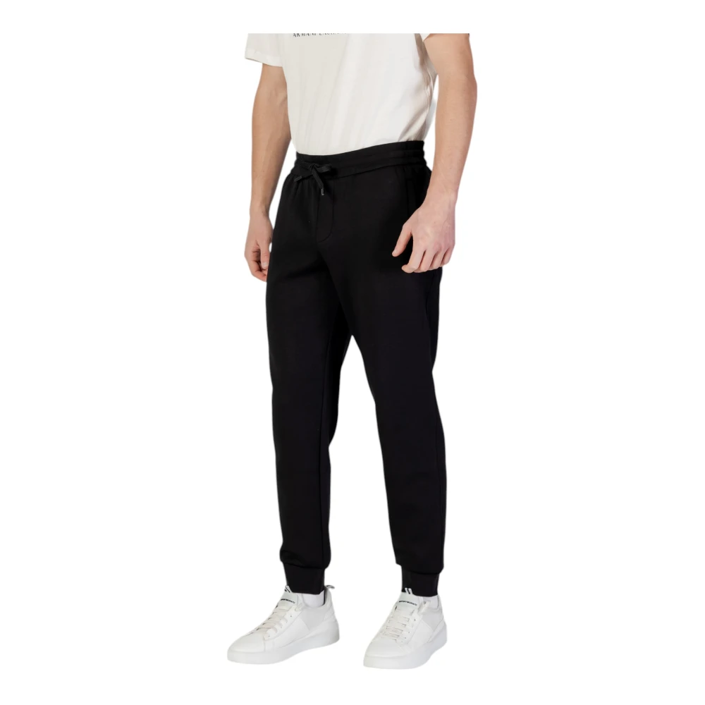 Armani Exchange Sportieve lente zomerbroek Black Heren