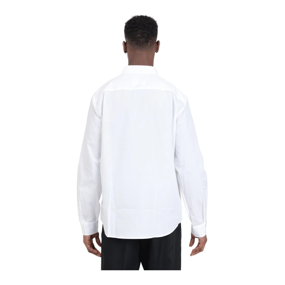 Versace Jeans Couture Lange mouwen overhemd White Heren