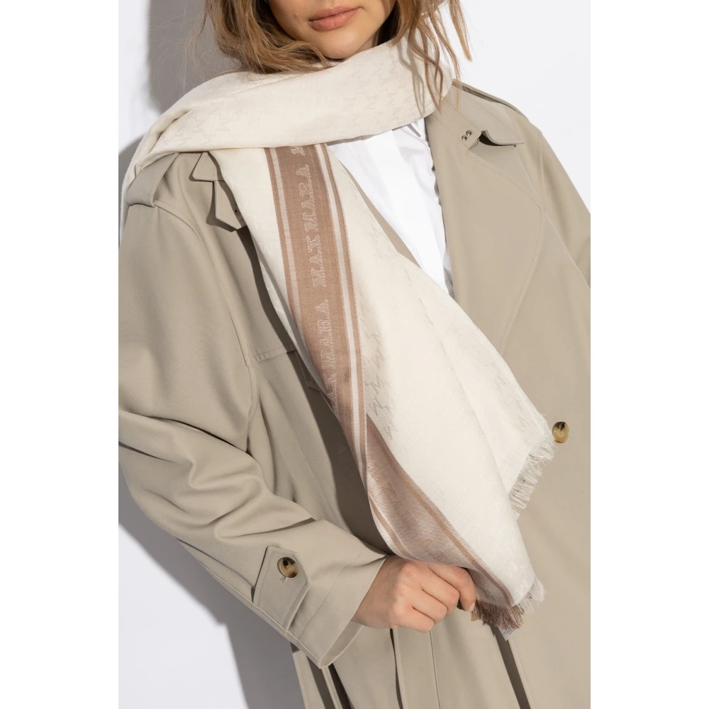Max Mara Sjaal Madre Beige Dames