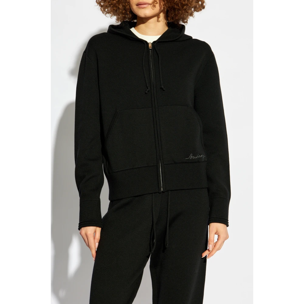 Burberry Hoodie Black Dames