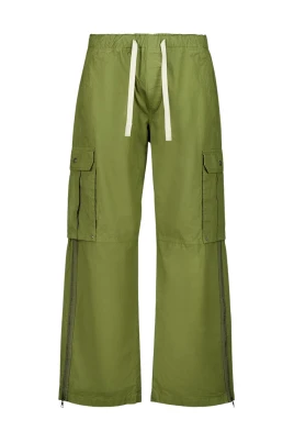 Curved Logo Cargo Pants