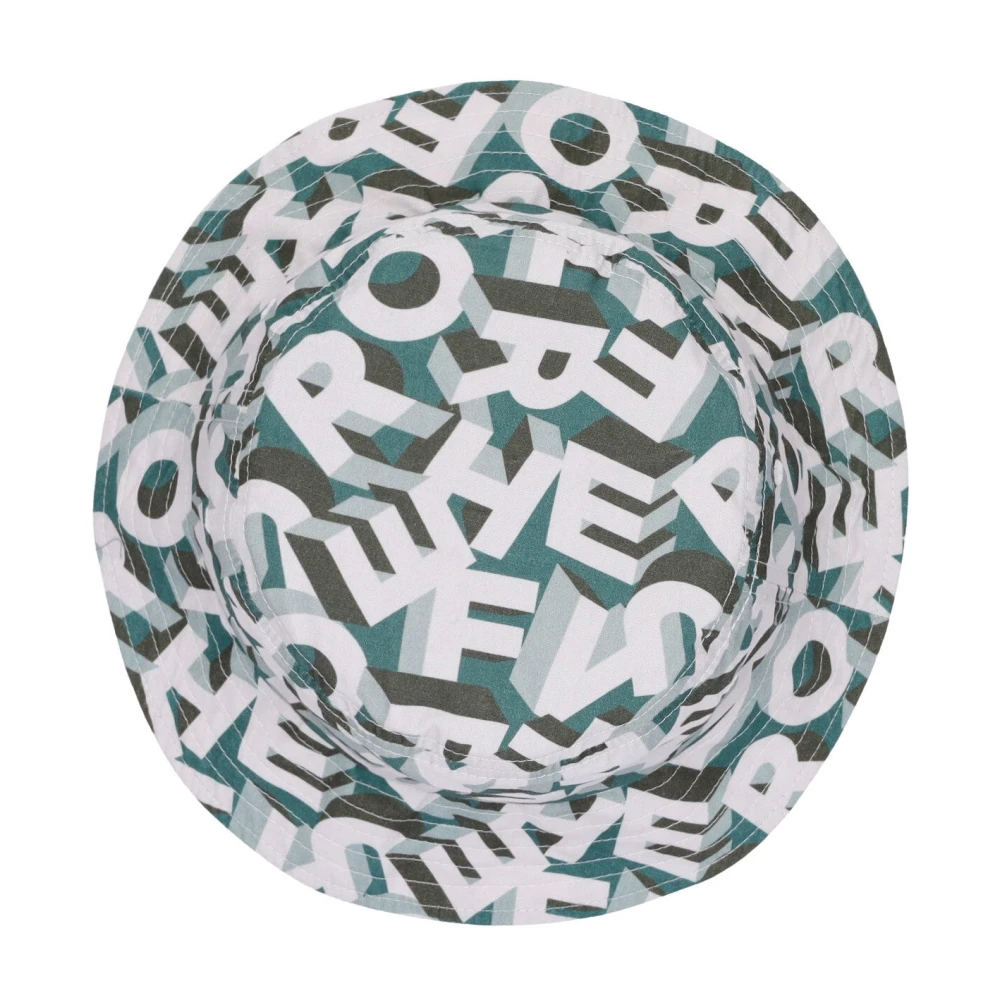 HUF Multi Katoenen Bucket Hat met Borduurwerk Multicolor Unisex